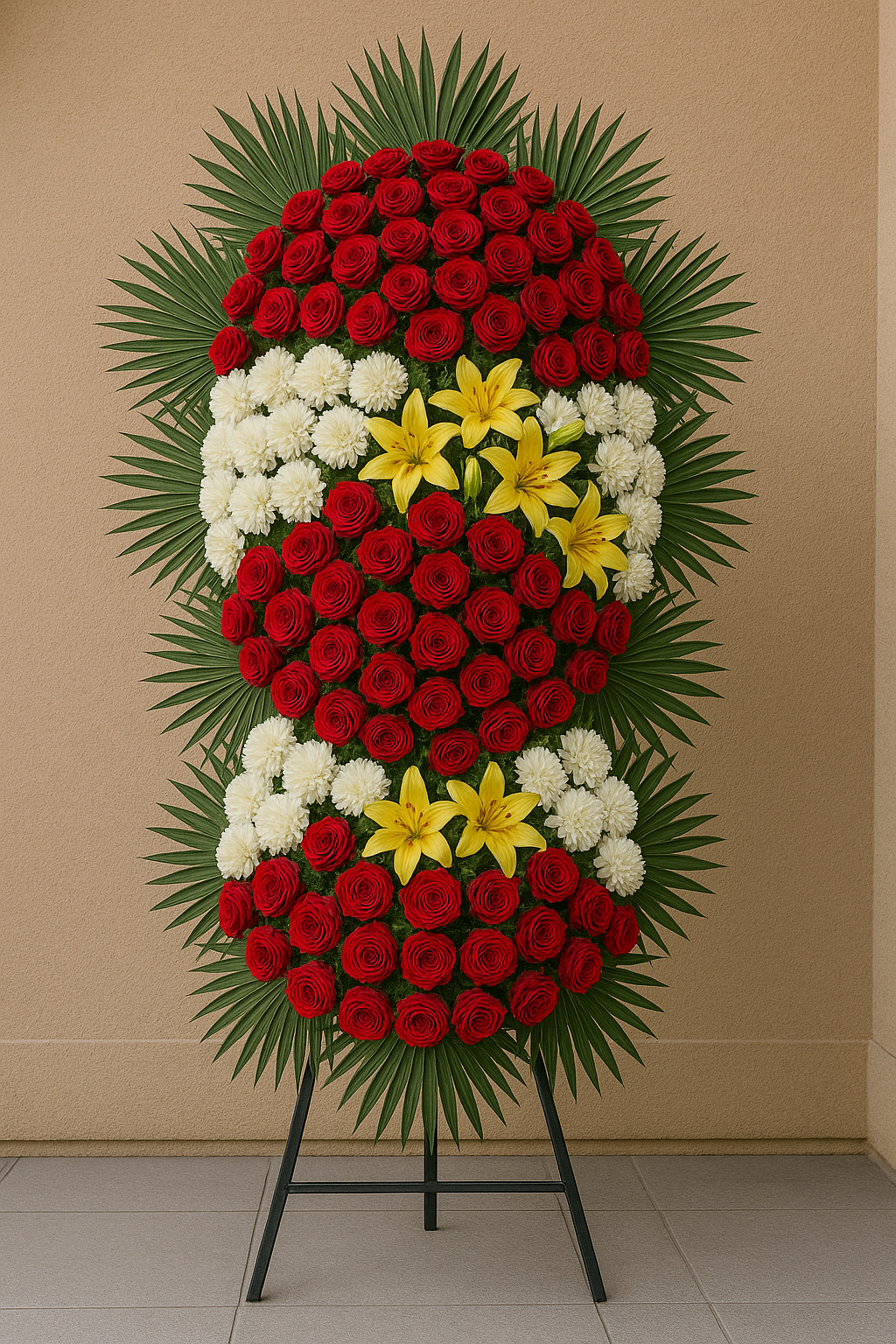 گل ‏فروشی ‏نیاوران خرید و فروش تاج گل دو طبقه در تهران اندرزگو