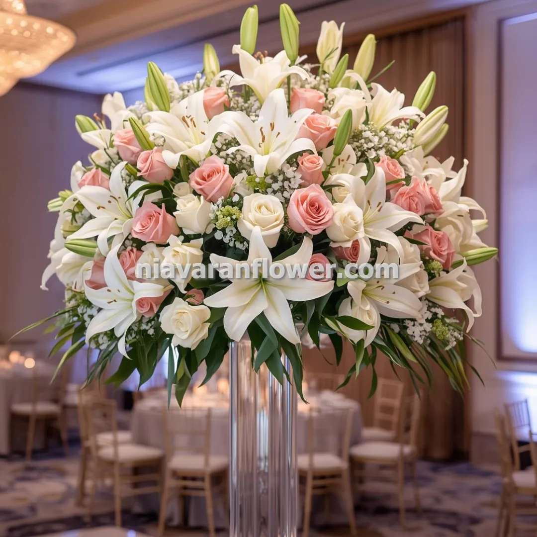 تاج گل تبریک لاکچری در تهران