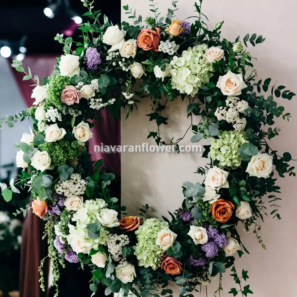 تاج گل مراسم نمایشگاهی در تهران